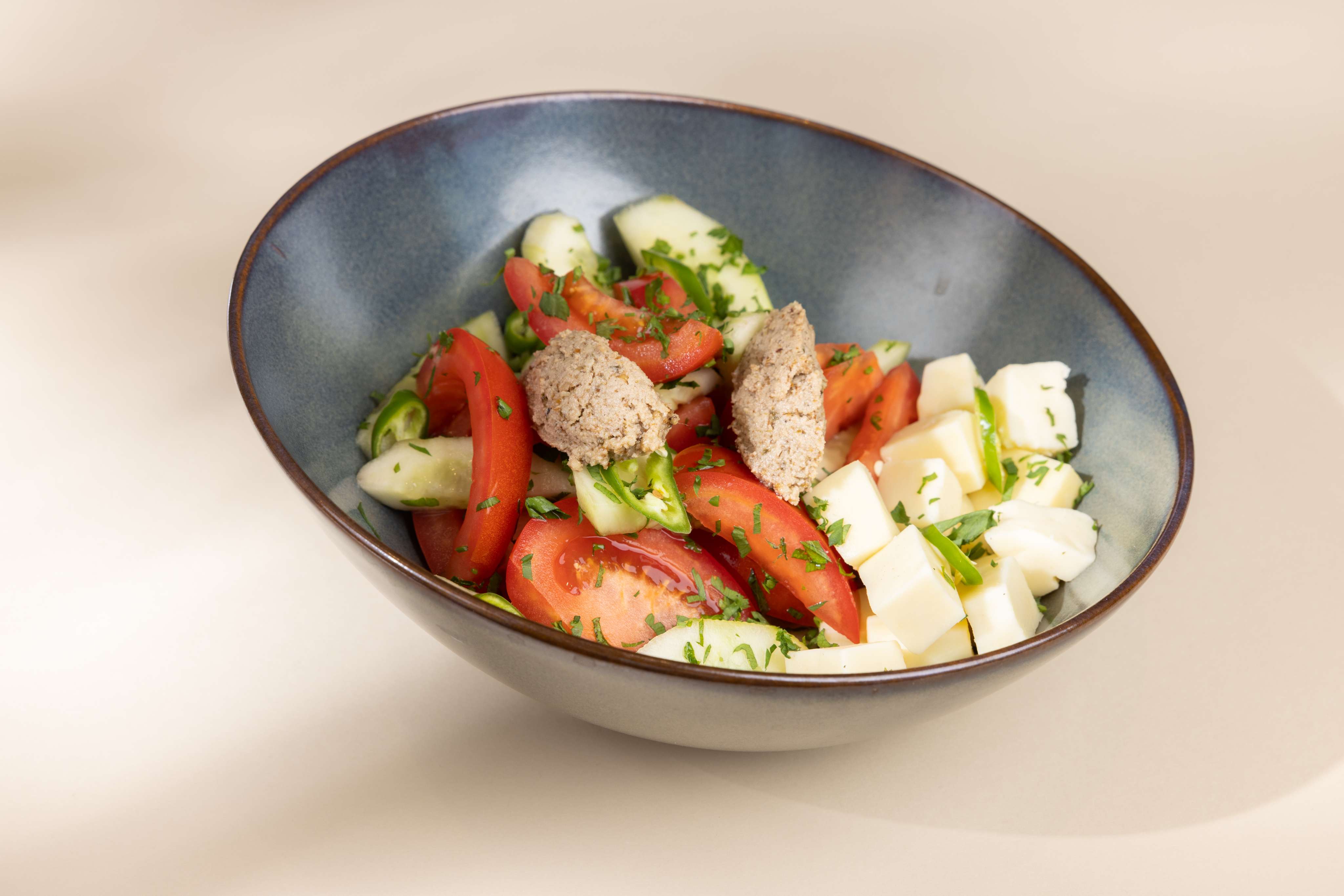 Georgian Salad at TITA Restaurant Tbilisi